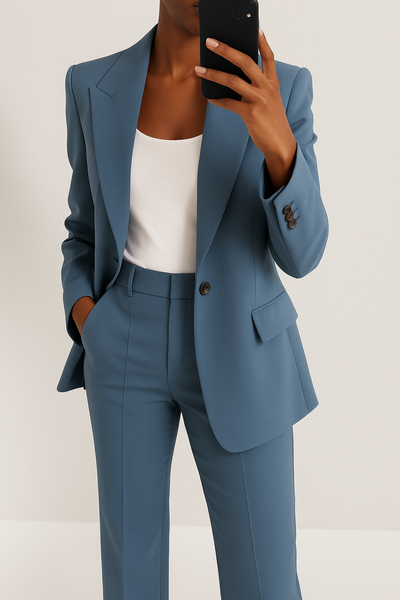 Joselyn | Ensemble tailleur sur mesure pour femme (veste + pantalon)