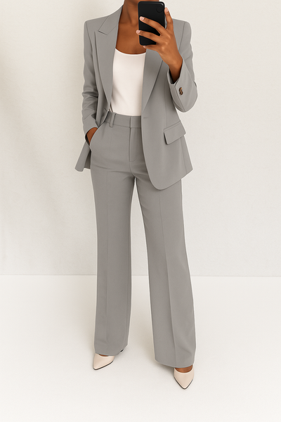 Joselyn | Ensemble tailleur sur mesure pour femme (veste + pantalon)