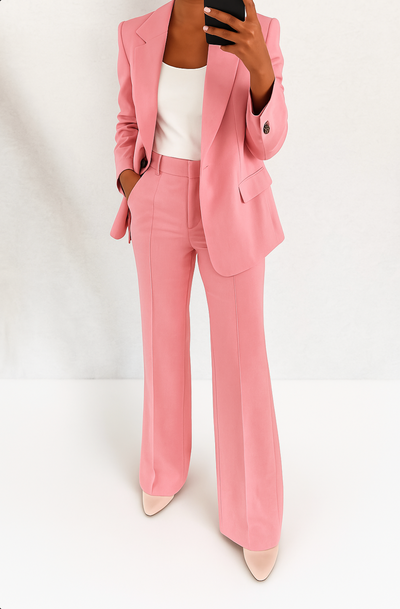 Joselyn | Ensemble tailleur sur mesure pour femme (veste + pantalon)