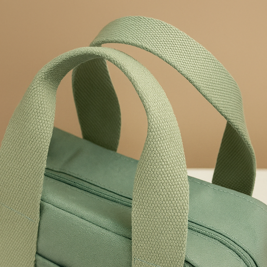 Sac à bandoulière en toile avec plusieurs compartiments pour femmes | Nina