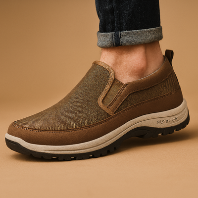 Chaussons confortables pour hommes avec dessus respirant | Willem