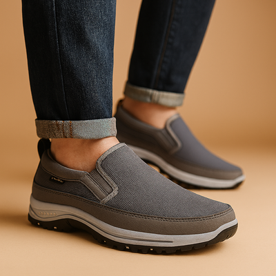 Chaussons confortables pour hommes avec dessus respirant | Willem