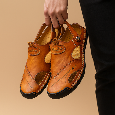 Sandales de marche confortables pour hommes avec double bande | Koen