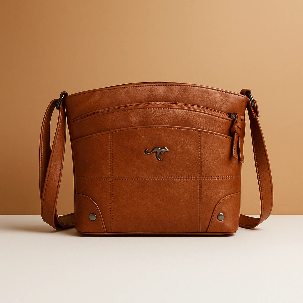 Sac à epaule compact de couleur unie avec finition élégante pour femmes | Isabelle