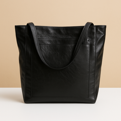 Sac à main élégant en faux cuir fait main pour femmes | Femke