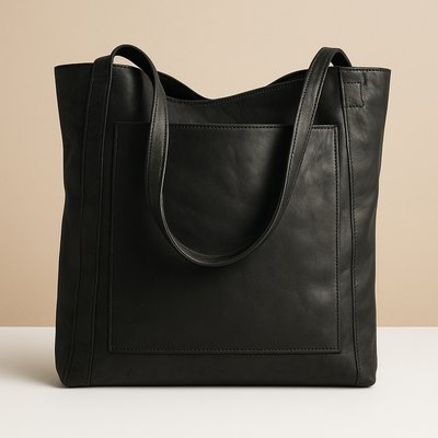 Sac à main élégant en faux cuir fait main pour femmes | Femke