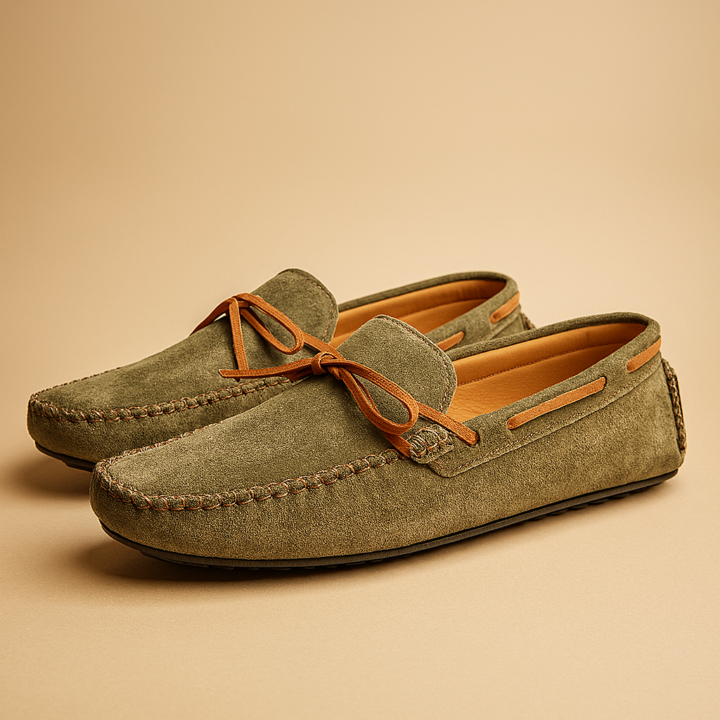 Chaussures d'intérieur élégantes et respirantes pour hommes avec design slip-on | Gabrio