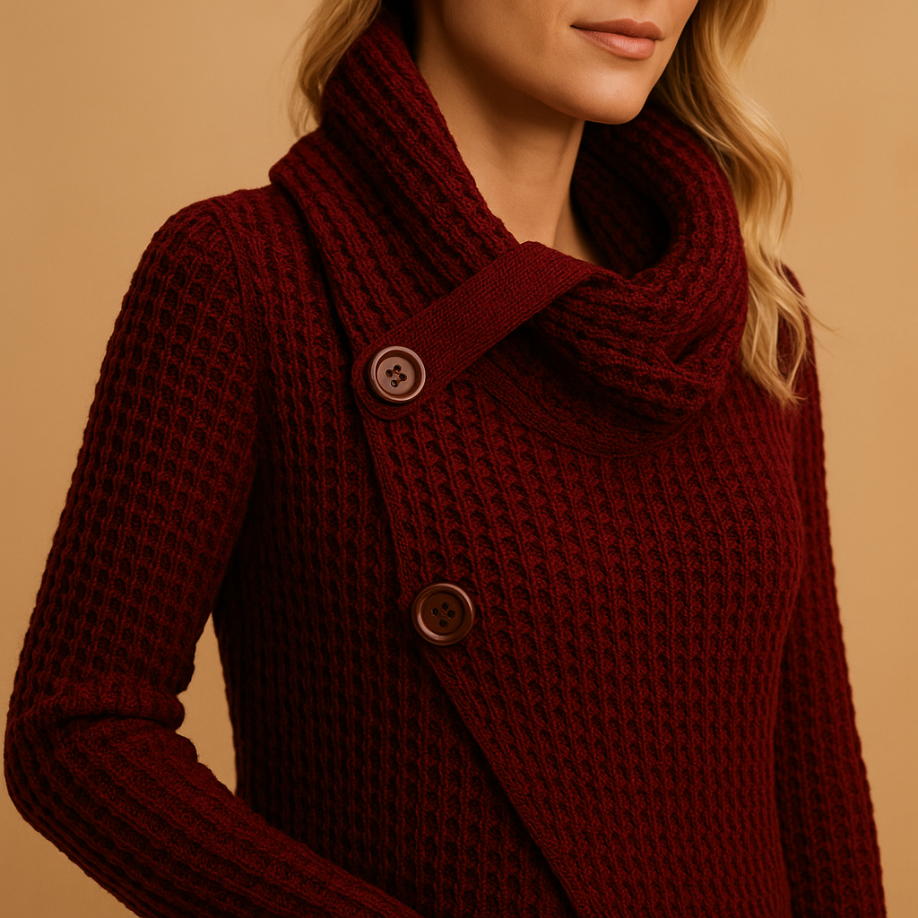 Pull ajusté en maille pour femmes | Yara