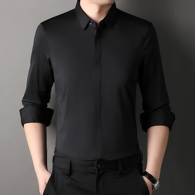 Mitchel | Chemise homme infroissable avec stretch