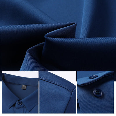 Mitchel | Chemise homme infroissable avec stretch