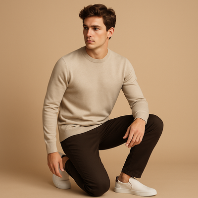 Chaussures décontractées pour hommes en tissu respirant | Joris