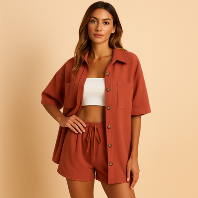 Cardigan d'hiver sans manches pour femmes, silhouette classique | Femke