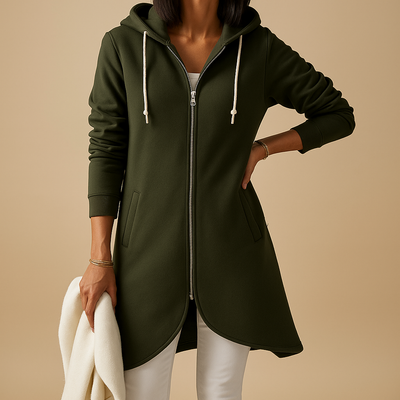 Élégant cardigan ouvert tricoté pour femmes | Yfke