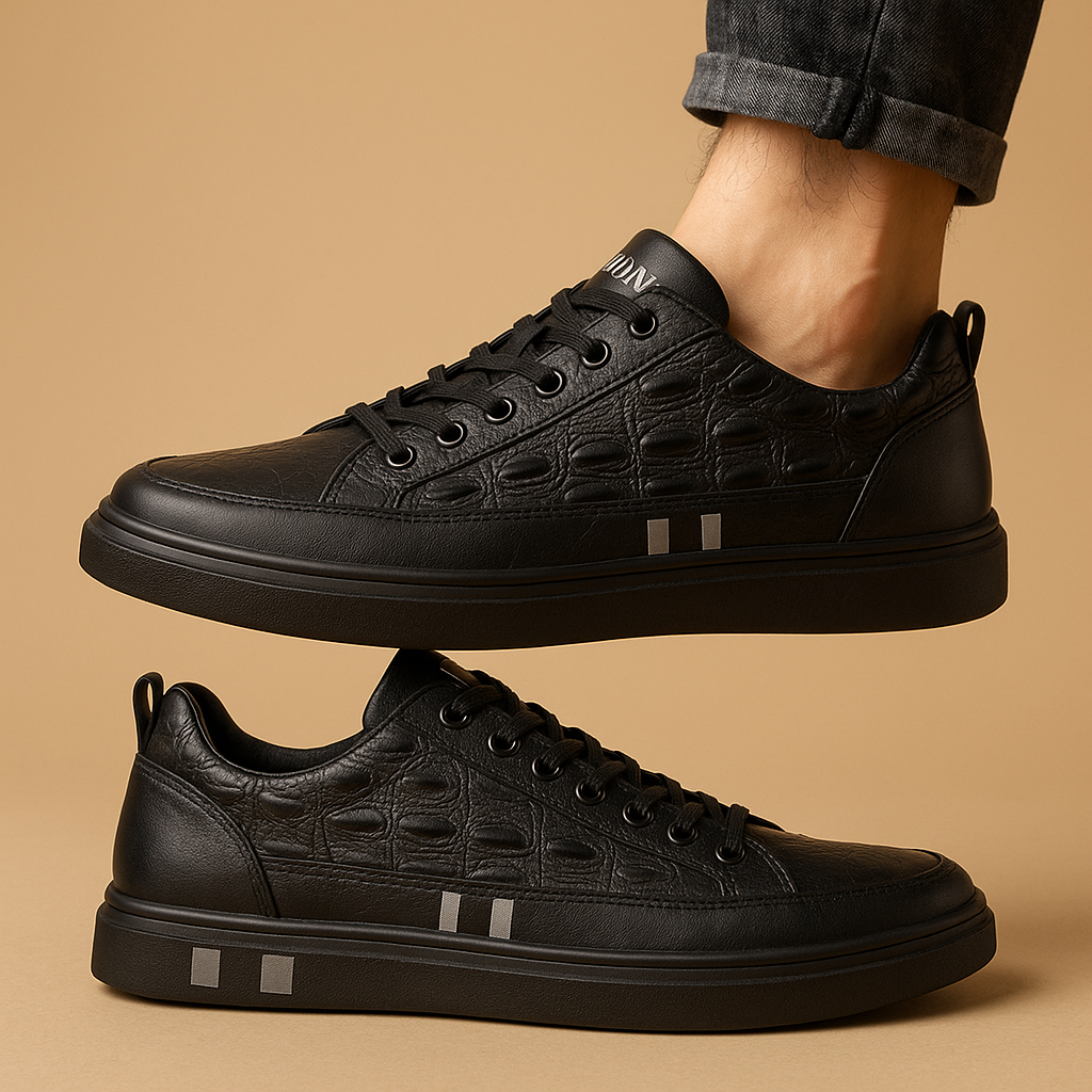 Baskets pour hommes élégantes avec finition moderne | Daan