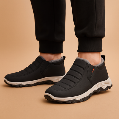 Chaussures d'hiver à enfiler chaudes pour hommes avec doublure en peluche | Hugo