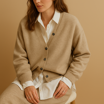 Pull chaud en maille aspect laine pour femmes | Yara